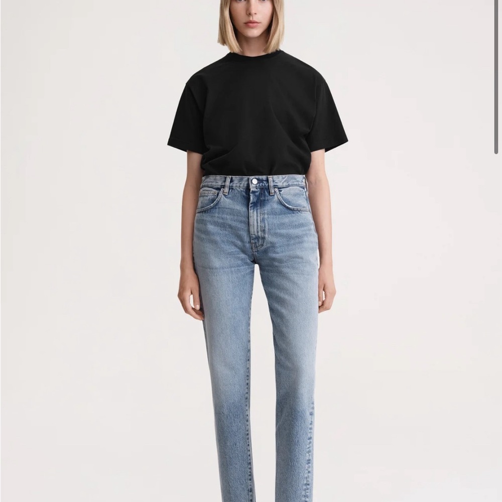 Toteme twisted seam denim jeans